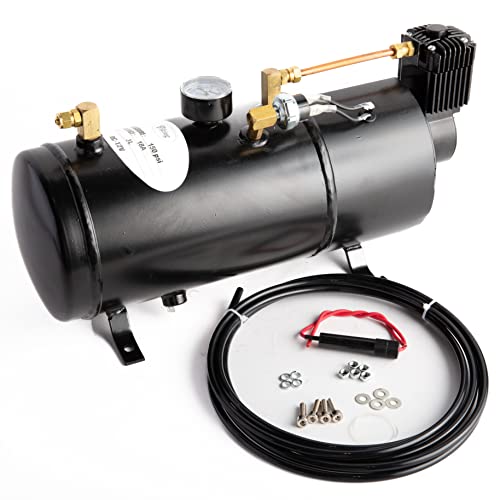 Viking Horns 1 Gallon Air Tank 150 PSI Air Compressor OnBard Air