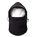 REDESS Winter Windproof Hat, Unisex Children Heavyweight Balaclava, Ski Mask with Thick Warm Fleece Face Cover Black