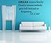 Ohana Means Family Lilo and Stitch Disney Quote Vinyl Wall Decal Decor Sticker Decor Sticker Quote Removable Letters