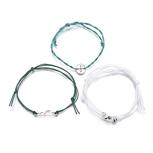 6 Q%25EF%25B9%25A0YFH+Bracelet+Woman%25EF%25BC%258CAdjustable+Waterproof+Braided