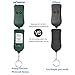 DILISENS Remote Control Outlet Outdoor Switch Wireless Outlet Socket Switch with Photocell Sensor, Weatherproof, 100 Feet Range, Great for Household Appliances- Army Green (1 Pack)