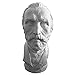 Torino Mini Van Gogh Head Plaster Cast Mannequin, Great for Artists, Artistic Piece, Color: White, Size: 3