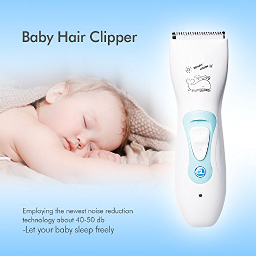 Gland GLL-6S Baby Hair clipper, Cordless Haircuts Hair Trimmer for Baby, Women Shaver, Waterproof Quiet Rechargeable Haircutting Kit