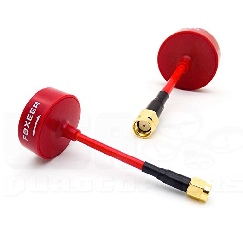 1pc foxeer pro 4-leaf 5.8g omni fpv antenna 3dbi rhcp c…