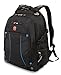 Swiss Gear SA3118 Black with Blue Laptop Backpack - Fits Most 15 Inch Laptops and Tablets
