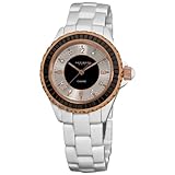 Akribos XXIV Ceramic Ladies Watch AK498BK