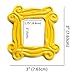 Friends Yellow Peephole Frame Magnet – Cool TV Props Show Memorabilia – Handmade Friends Merchandise – 3” x 3”