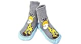 Baby Home Socks Little Girls' Giraffe Slipper Socks