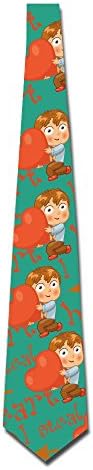 I Steal Heart Mens Classic Neckties College Striped Neck Tie