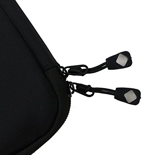 Black Travel Electronics Cable Organizer Bag Case for Cords,Cable,Charger,Power Bank,Battery Pack,Hard Drives,Usb Gear,Earphone,Flash Drive,Electronics Accessories - Thumbnail 6
