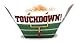 Oojami 6 Pack Football Touchdown Snack Bowls for Popcorn, Chips, Pretzels, and More – Reusable Plastic Party Bowls for Game Day, Tailgates, and Sports Events