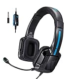 TRITTON Kama Stereo Gaming Headset for PS4, Xbox One, Noise Cancelling Over Ear Headphones with Mic for Nintendo Switch