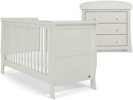mamas and papas cot bed with changer