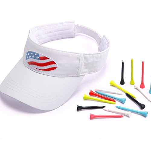 usa golf visor