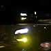 Calais Extremely Bright H8 LED Fog lights 2000 lumens High Power COB Chips LED H8 3000K Yellow LED Fog Lights Lamp Bulbs Replacement (Set of 2)