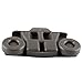 W10195416 Dishwasher Wheel Part Assembly Compatible with Dish Rack AP5983730 W10195416V PS11722152