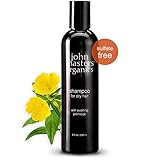 John Masters Organics - Shampoo for Dry Hair with Evening Primrose Good for Thinning, Color Treated Hair - Moisturizer Infused with Essential Oils, Proteins, Amino Acids - Sulfate Free - 8 oz