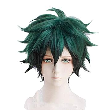 Nuwind My Hero Academia Izuku Midoriya Wig Deku Anime Cosplay