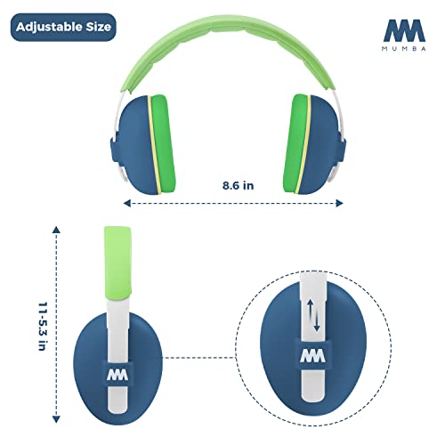 Mumba Baby Ear Protection Noise Cancelling Headphones for Babies and