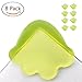 Clear Corner Protectors | Guards | Safety Furniture Bumpers | Long Lasting,Tables,Furniture &Sharp Corners Baby Proofing,Washable,No Damage to Furniture,Adhesive Itself (8 Pack)