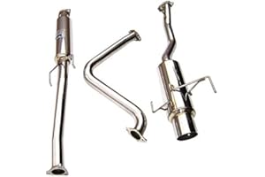 Invidia (HS97HP1GTP) N1 Cat-Back Exhaust System with Stainless Steel Tip for Honda Prelude