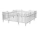 Zippity Outdoor Products ZP19022 Pet and Garden Vinyl Fencing, 94
