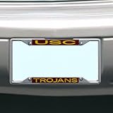 NCAA USC Trojans License Plate Frame