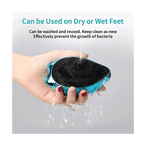 Foot-File-ANJOCARE-Nano-Glass-Callus-Remover-for-Dry-Hard-Skin-Portable-Handheld-Feet-Scraper-for-Coarse-Cracked-Heel-Beauty-Foot-Care-Pedicure-Removal-Tool-for-Women-Men-Home-Blue Foot File, Nano Glass Hard Skin Callus Remover, Foot Scraper Salon Home Pedicure Tool for Foot Beauty Care, Can Be Used…