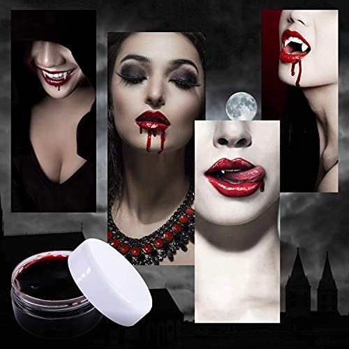 Jeicy Vampire Fangs Teeth Set for Halloween Cosplay Party Favors 3