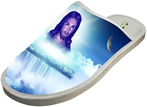 Jesus Christ Non-slip Unisex House Slippers Lightweight Cotton Slippers