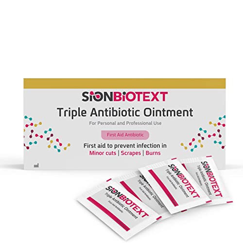 Triple Antibiotic Ointment Maximum Strength Skin Care by Sion Medical Value Pack Cream in