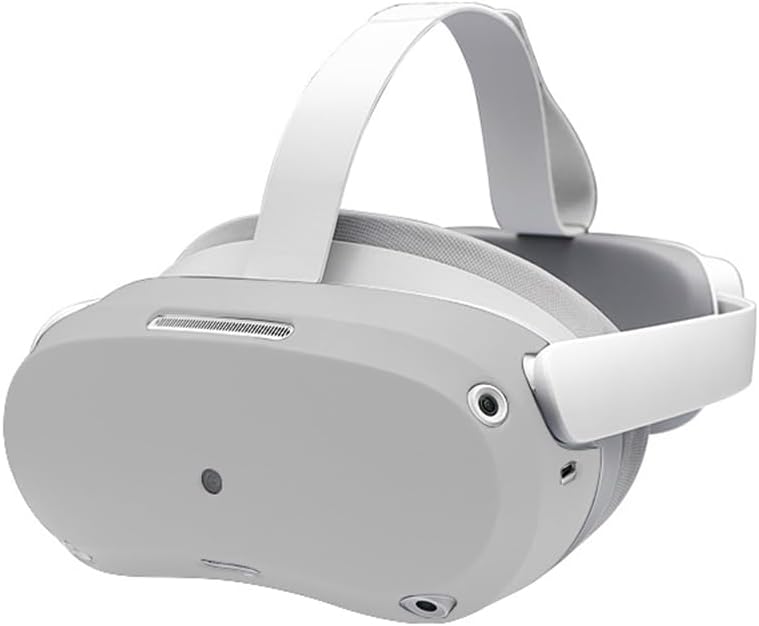 Pico 4 VR Headset Silicone Protective Cover Grey Anti-Scratch Shell Case