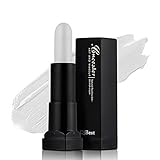 Gracefulvara Waterproof Highlighter Full Cover Creamy Foundation Concealer Stick 4#Silver white