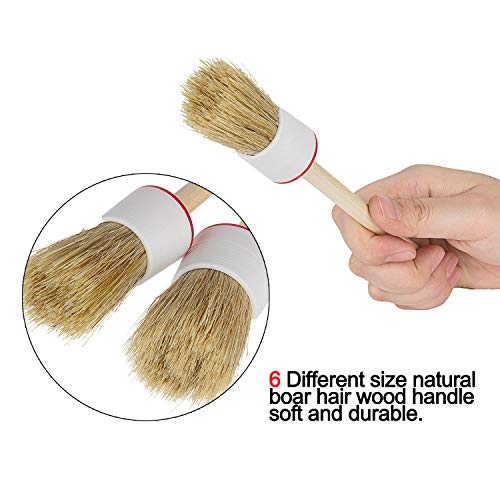 Tonsiki 17 Pieces Car Cleaner Brush Set for Cleaning Car Motorcycle Automotive Cleaning Wheels, Dashboard, Interior, Exterior, Leather, Air Vents - Thumbnail 3