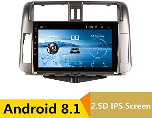 9" 2.5D IPS android 8.1 car multimedia player dvd For Toyota Prado 150 2010 2011 2012 audio radio navigation car stereo GPS