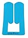 Spidertech Upper Knee Pre-Cut Kinesiology Tape Pack of 4 Tin [Blue]. Water-Resistant and Easy to use. Preferred by Athletes. Reduce Inflammation, Help re-Train Muscles, Enhanced Performance.