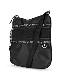 Nautica Quarters Rip Stop Mujer Crossbody Bolsa