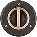 SCOSCHE BoomBottle+ Rugged Waterproof Portable Wireless Bluetooth 4.0 Speaker - Dual 360-Degree 12 Watt 50mm Speakers with Subwoofer and Indoor/Outdoor EQ Functions - Black/Gold (BTBPBKGD)