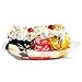 Fit Meal Prep [125 Pack 12 OZ Banana Split Boat Plate Clear PET Plastic Disposable Ice Cream Sundae Dessert Splits Bowl Tray for Gelato Parlors, Cafes, Parties, Home and Restaurants