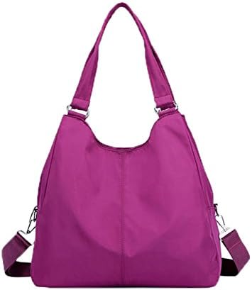 Hobo Shoulder Tote Bag, Women Waterproof Multi-function Roomy Handbag Cross-body Bag with Zipper