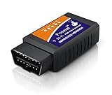 Foseal 【Improved Version Car WiFi OBD2 Scanner OBDII Scan Code Reader Adapter Check Engine Light Diagnostic Tool iOS & Android Work App inCarDoc, OBD Fusion, Torque