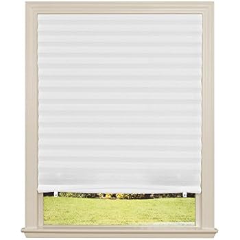 Original Light Filtering Pleated Fabric Shade White, 36