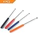 LovesTown Telescopic Teachers Pointer Hand Pointer Classroom Electronic Whiteboard Teaching Pointer 4Pcs