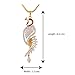Swasti Jewels Peacock Shaped Zircon CZ Traditional Fashion Jewelry Set Pendant Earrings for Women