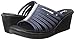 Skechers Cali Women's Rumblers Hot Shot Wedge Sandal, Navy, 8 B(M) US