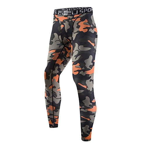MECH-ENG Men's Compression Sports Pants 