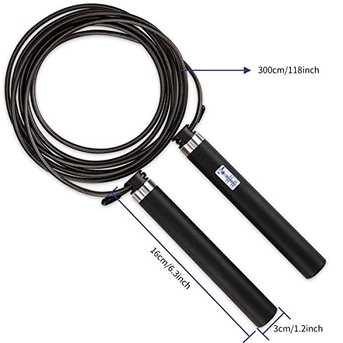 Smart Jump Rope, Calorie Calculation, USB Rechargeable Skipping Rope for Sports Fitness Workout - Adjustable Jumping Rope for Men, Women and Kids