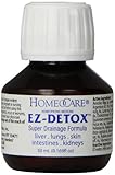 Homeocare Labs EZ-Detox Super Drainage Formula for Liver, Lungs, Skin, Intestines and Kidneys, .169 Fluid Ounce