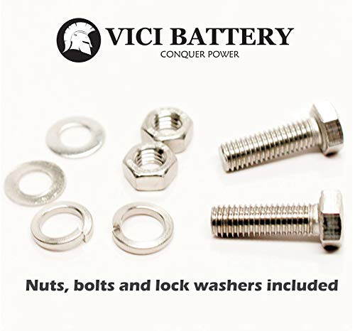 VICI Battery VB18-12 - 12V 18AH Replacement for Friendly Robotics Robomower RL850 Lawn Mower Batteries - 2 Pack - Thumbnail 3