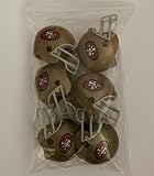 NFL 6 Pack San Fransisco 49ers 2017 Helmet Mini Football 2